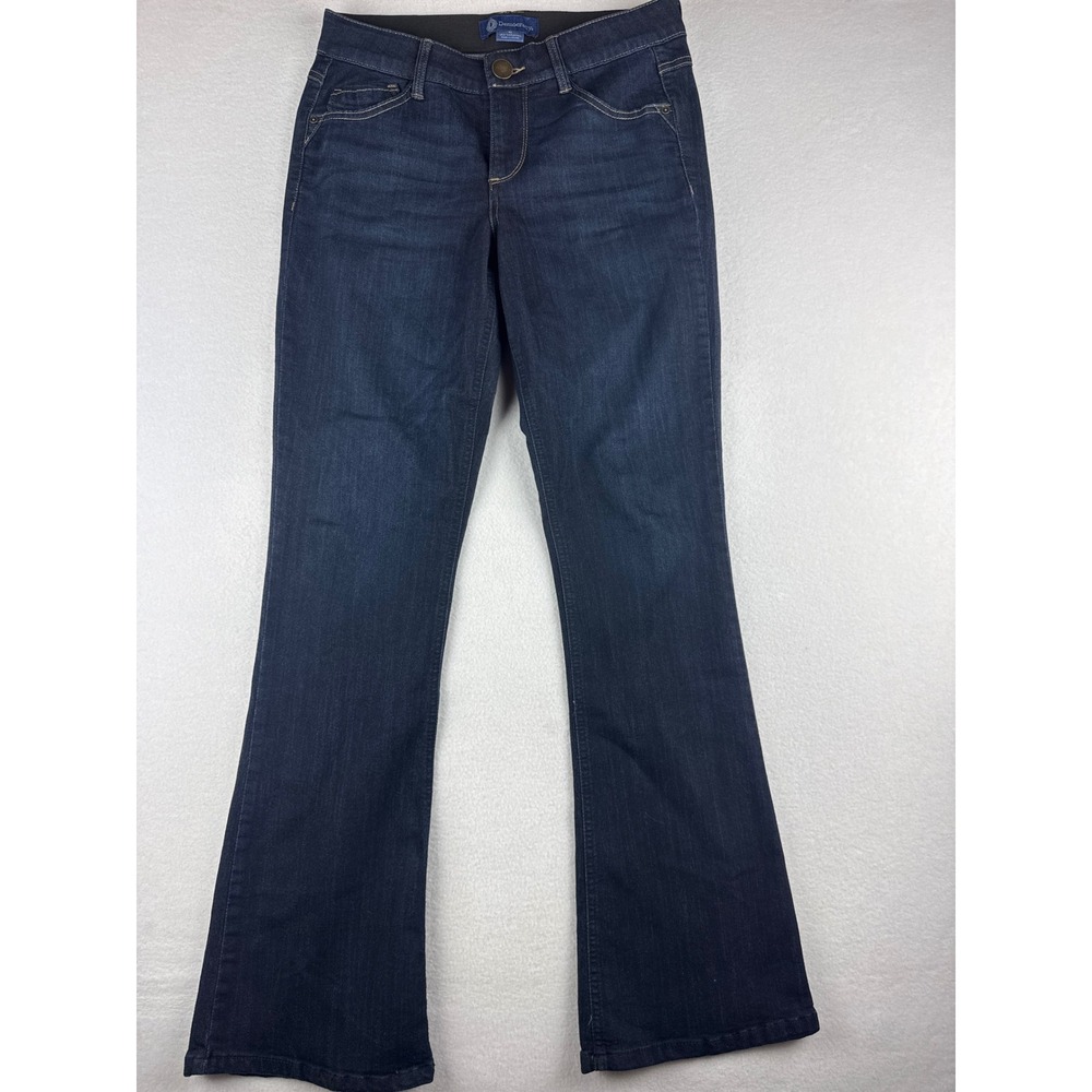 Democracy Ab solution Dark Wash Bootcut Jeans Size 8 B1221BBEA Indigo Blue